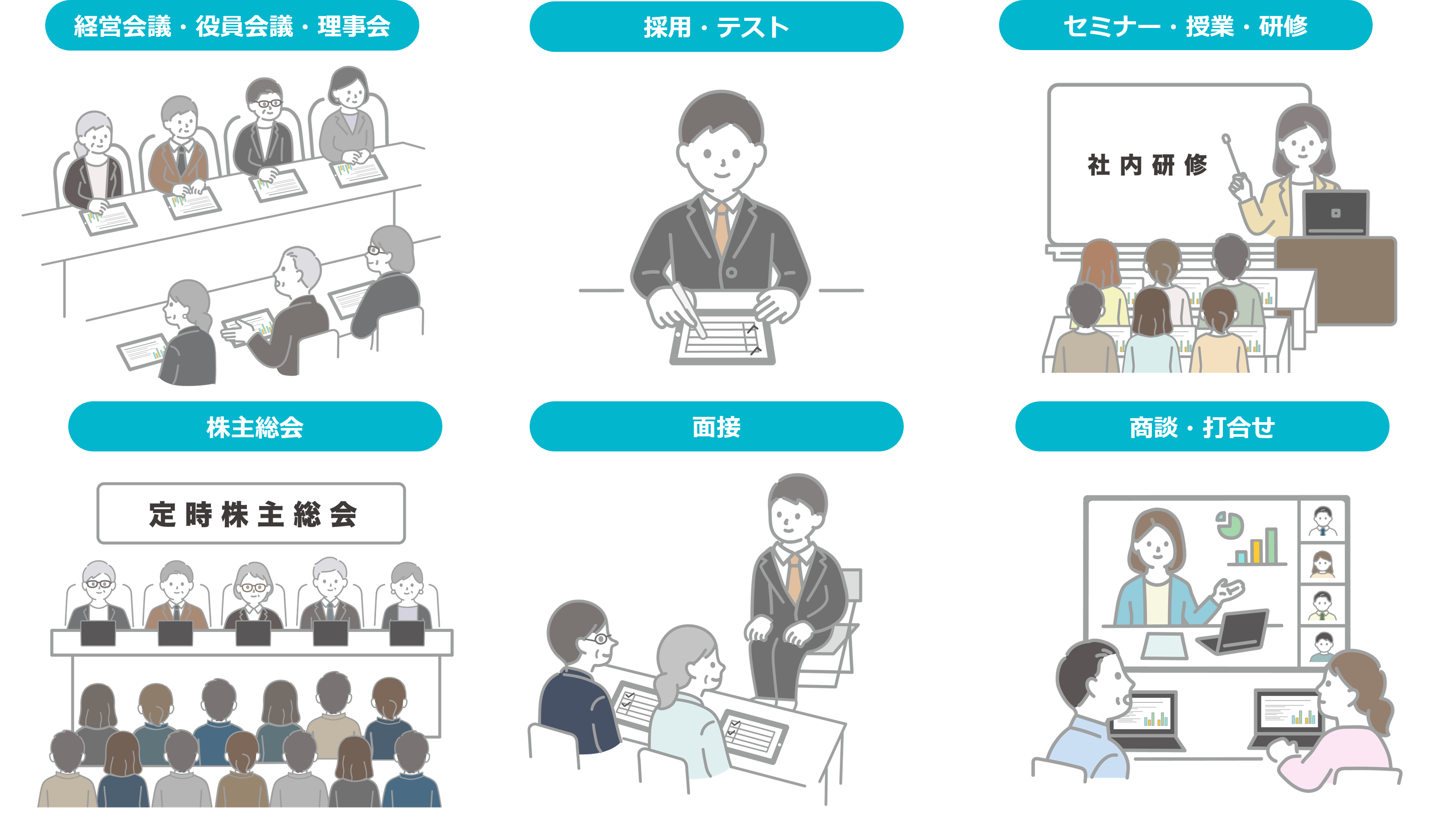 スマートセッションの主な利用用途